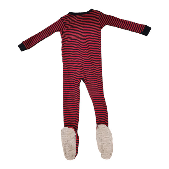 Carter's Lightweight Full-zip Footed PJs 24M - Picture 3 of 3
